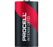 Батерия литиева индустриална CR123 3V  10 бр. в опаковка PROCELL INTENSE DURACELL /цена за 10 бр. батерии/
