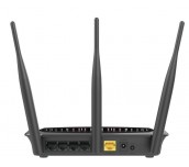 Безжичен рутер D-LINK DIR-809 AC750, 2.4/5 GHz, 300 - 433 Mbps, 10/100