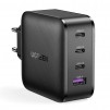 ЗАРЯДНО UGREEN CD224 220V 3xUSB-C,1xUSB A,GaN,65W