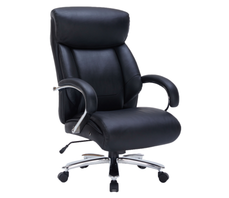 ДИРЕКТОРСКИ СТОЛ HAMILTON ЕСТЕСТВЕНА КОЖА ЧЕРЕН