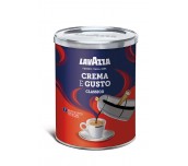 КАФЕ LAVAZZA КРЕМА Е ГУСТО 250Г МЕТ КУТИЯ МЛЯНО