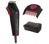 Rowenta TN1350F0, Perfect Line PRO, Hair Clipper, 14 Cut settings facial hair attachment, Washability, Network use, Extension hair styling, Cleaning brush