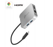 Докинг станция j5create JCD391 4K60 Elite USB-C PD, USB-A, HDMI, RJ-45