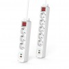 РАЗКЛОНИТЕЛ HAMA USB-C/USB-A 3.4A 3 ГНЕЗДА БЯЛ