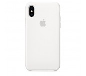 Apple iPhone XS Silicone Case - White