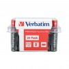 Verbatim ALKALINE BATTERY AAA 24 PACK (BOX)