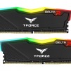 Памет Team Group T-Force Delta RGB Black DDR4 - 16GB (2x8GB) 3200MHz CL16