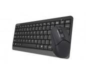 Комплект клавиатура и мишка A4TECH FG1112, Черен