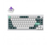 Механична клавиатура Keychron Q1 HE QMK 75% Shell White - Gateron Double-Rail Magnetic Nebula Switch