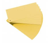 РАЗДЕЛИТЕЛ ХОРИЗОНТАЛ HERLITZ 10,5/24СМ 100БР ЖЪЛТ