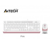 К-Т КЛАВИАТУРА+МИШКА A4TECH FSTYLER F1010 БЯЛ+РЗВ