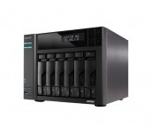 Asustor Lockerstor AS6706, 6 Bay NAS, Intel Jasper Lake Quad-Core 2.0GHz, 8GB RAM DDR4, 5GbEx2, M.2 SSD Slots x 4 (Diskless), USB 2.0, USB 3.2 Gen 2x2, Toolless installation, with hot-swappable tray, 