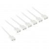 Кабел Kolink ARGB 1-6 Сплитер - 30 cm Бял