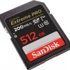 Карта памет SANDISK Extreme PRO SDHC, 512GB