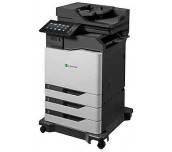 Color Laser Multifunctional Lexmark CX825dte 4in1; Duplex; A4; 1200 x 1200 dpi; 4800 CQ; 52 ppm; 2048 MB; HDD, DADF; capacity: 1750 sheets; USB 2.0; Gigabit Ethernet (10/100/1000); 7'' colour touch screen, 250 000pages