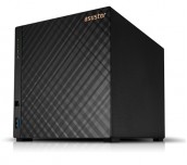 Asustor AS1204T, 4 bay NAS, Realtek RTD1619B, Quad Core, 1.7 GHz, 1GB DDR4 (not expandable), 2.5GbE x1, 3 x USB 3.2 Gen 1, WOW (Wake on WAN), System Sleep Mode, Black
