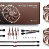 Комплект вентилатори Noctua NF-A14x25r G2 PWM Sx2-PP, 2 x Fan 140mm
