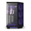 Кутия NZXT H6 Flow RGB Matte Black - Middle Tower