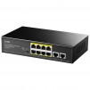 Суич Cudy FS1010PG, 8 портов, 10/100, PoE+ Switch 120W, 2 x Uplink порта 10/100/1000