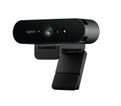 Logitech BRIO 4K Stream Edition Webcam, 5x HD Zoom, HDR, Autofocus, Black