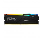 Памет Kingston FURY Beast RGB Black 32GB (2x16GB) DDR5 5600MHz CL40 - Intel XMP