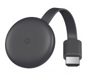 Мултимедиен плеър Google Chromecast 3rd Gen-NL, HDMI, Черен