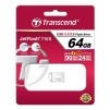 Transcend 64GB JETFLASH 710, USB 3.1, Silver Plating