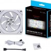 Вентилатор Lian Li Uni Fan SL V2, 120mm, aRGB, Бял
