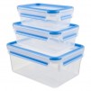 Tefal K3028912, CLIP & CLOSE 3 pcs /0.55L / 1L / 2.3L /