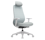 ЕРГОНОМИЧЕН СТОЛ MOKA WHITE СВЕТЛОСИВ