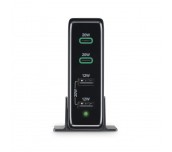 HAMA Зарядна станция 4 порта, 60W, 2 x USB-C, 2 x USB-A, PD, Fast Charge