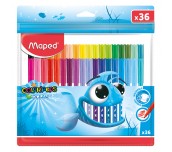 ФЛУМАСТЕРИ MAPED COLORPEPS ОКЕАН 36 ЦВЯТА