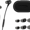 Геймърски слушалки тапи с микрофон HyperX Cloud Earbuds II Black