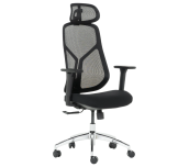 ЕРГОНОМИЧЕН СТОЛ CARMEN 7901 ДАМАСКА ЧЕРЕН