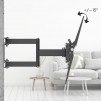 Стенна стойка за TV Hama FULLMOTION, 165 см (65