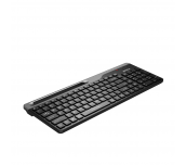 Безжична клавиатура A4tech Fstyler FBK25, Bluetooth, 2.4G, Стойка за телефон, Кирилизирана, Черен