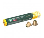 КАФЕ КАПСУЛИ STARBUCKS NESPRESSO ESPRESSO ROAST DECAFFEINATO 10БР.