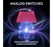 Геймърска механична клавиатура Logitech G Pro X RAPID TKL Magenta - Tactile Switch