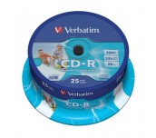 CD-R VERBATIM SUPER AZO PRINTABLE В КУТИЯ