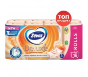 ТОАЛЕТНА  ХАРТИЯ ZEWA DELUXE CASHMERE PEACH 16БР 3ПЛ