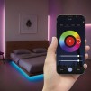 HAMA Неонова LED лента, RGB, WLAN, външна IP44, 176634