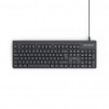 ЖИЧНА КЛАВИАТУРА HAMA CK-100 БДС USB-C/USB-A ЧЕРЕН