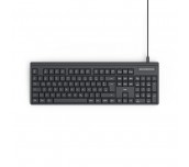 ЖИЧНА КЛАВИАТУРА HAMA CK-100 БДС USB-C/USB-A ЧЕРЕН