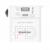 Адаптер SKROSS AC65PD, USB-A, USB-C, 1.302976, World, Бял