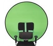 Сгъваем фон Hama Chairy, Ø 130 cm, Зелен