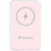 Verbatim MCP-5PK Power Pack 5000 mAh with UBS-C PD 20W / Magnetic Wireless Charging 15W Pink
