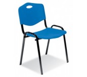 ПОСЕТИТЕЛСКИ СТОЛ ISO PLASTIC BLACK - 4 ЦВЯТА