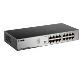 Суич D-Link DGS-1016D/E, 16 портов 10/100/1000, Desktop, rack mount