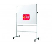 ДЪСКА БЯЛА BI-OFFICE МОБИЛНА ВЪРТЯЩА 120/180СМ