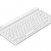 Безжична клавиатура A4tech Fstyler FBK30, Bluetooth, 2.4G, Стойка за телефон, Кирилизирана, Бяла